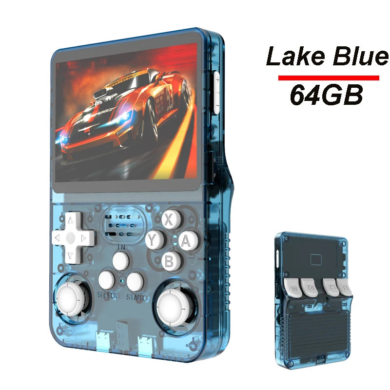 R36S Retro Gaming Console Handheld Game Consoles Classic Games Arkos System 3.5'' IPS Screen Portable Pocket Handheld Emulator