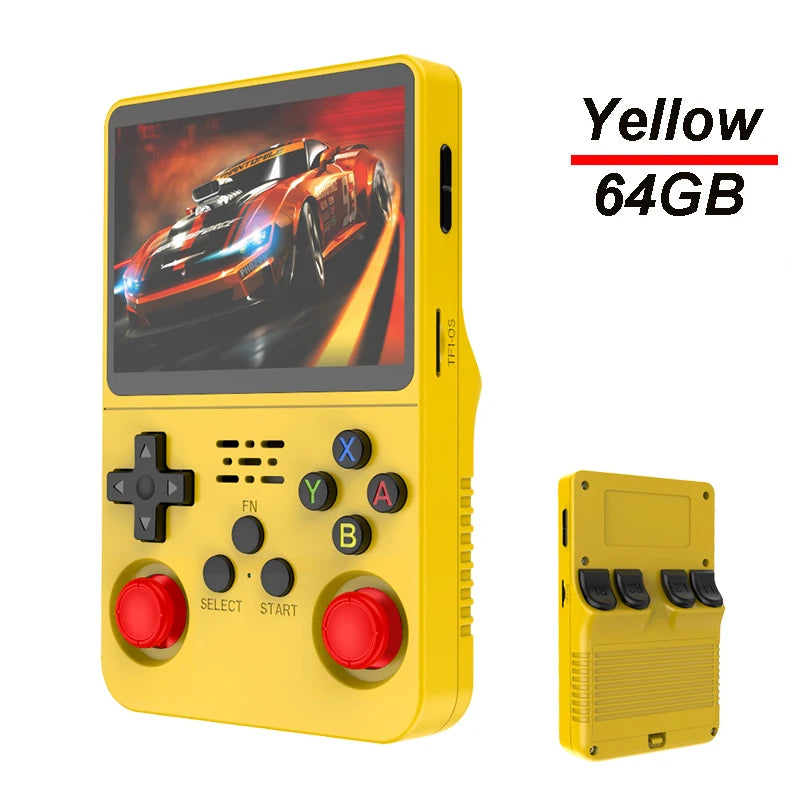 R36S Retro Gaming Console Handheld Game Consoles Classic Games Arkos System 3.5'' IPS Screen Portable Pocket Handheld Emulator